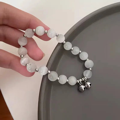 New Simple Beads Crystal Bracelet For Women Girls Korean ins Flower Fox Feather Tassel Bracelets Best Friend Jewelry Gifts 20