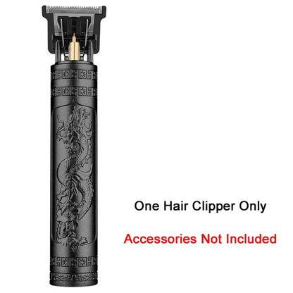 Vintage Hair Clipper USB Charging Hair Cutting Machine Electric Hair Trimmer Portable Shaver Professional Barber Boyfriend Gi