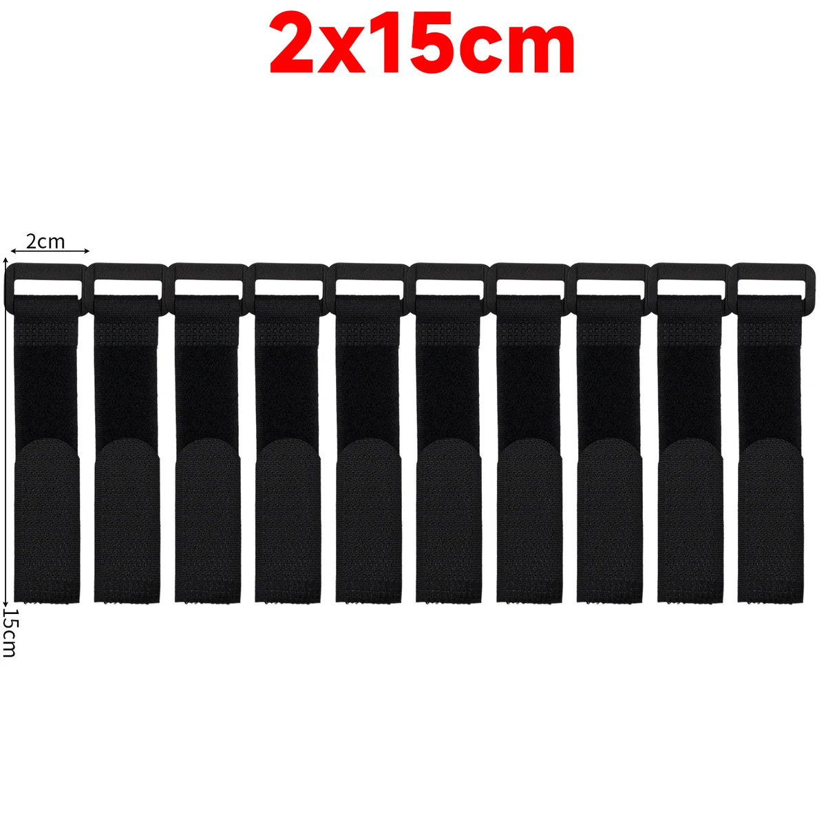 10-100pcs Reusable Hook and Loop Tie-downs Adjustable Nylon Cable Ties Nylon Fasteners Cord Straps Organizer for Securing Wir