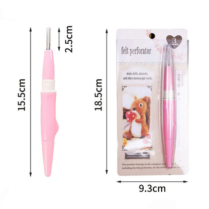 Felting Needle with 3/7 Needles, Needle Felting Stitch Punch Tool, Wool Felting Starter Kit for DIY, Toys Craft, Felt Animals