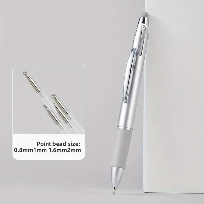 Nail Dotting Pen Nail Art Dotting Tools in Ballpoint Pen Design Nail Art Tip Dot Paint Manicure Kit for Dot Drawing Home Salo