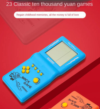 Big Screen Tetris Game Console Retro Nostalgic Classic 8090 Handheld Game Console Electronic Toys