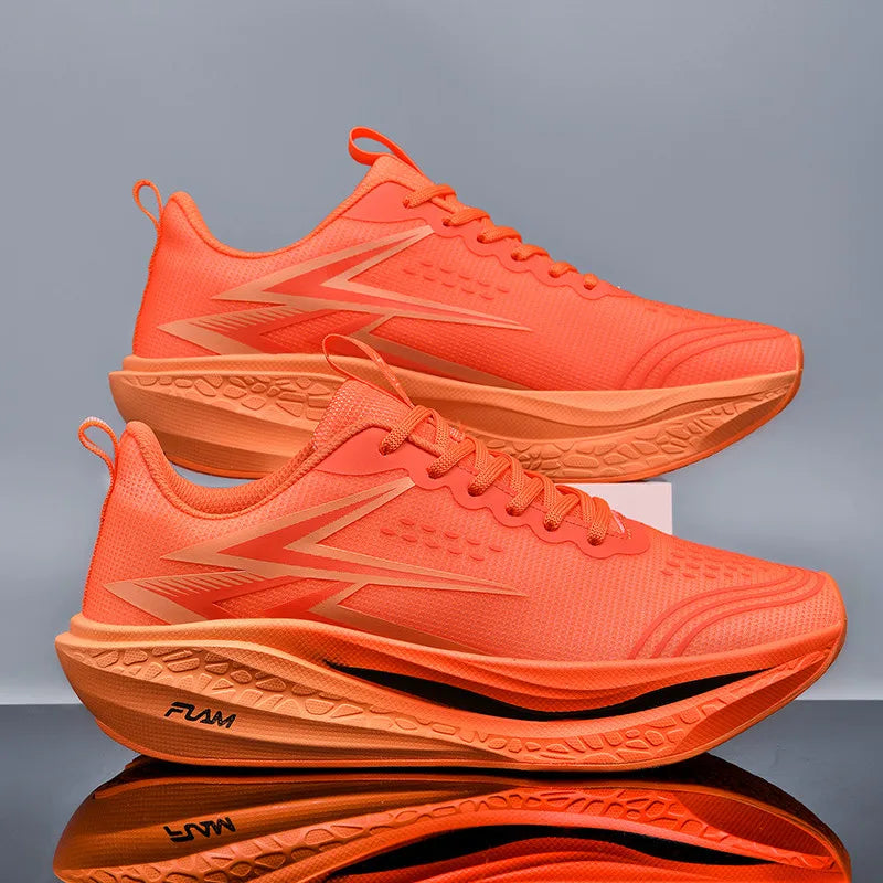 Running Shoes Speciality Marathon Men Sports Breathable Lightweight Carbon Board Women's Comfortable Athletic Nonskid Sneaker