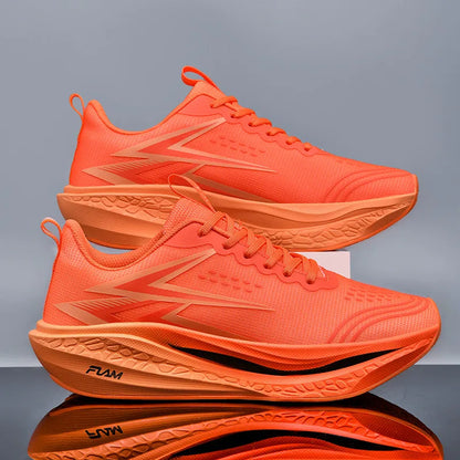 Running Shoes Speciality Marathon Men Sports Breathable Lightweight Carbon Board Women's Comfortable Athletic Nonskid Sneaker
