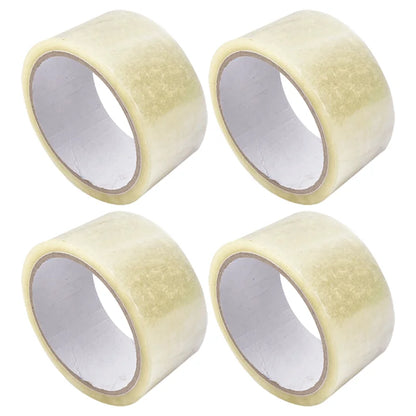 1800inch/Roll Transparent Tape Packaging Tools Office Packing Supplies Waterproof PP Material Durable Can Be Written As Marki