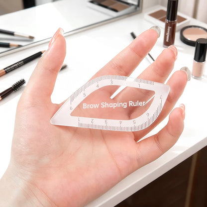 1PC Brow Mapping Ruler Eyebrow Shaping Ruler 1 Minute Fast Drawing Design Brow Easy Tool Microblading Permanent Mekup Stencil