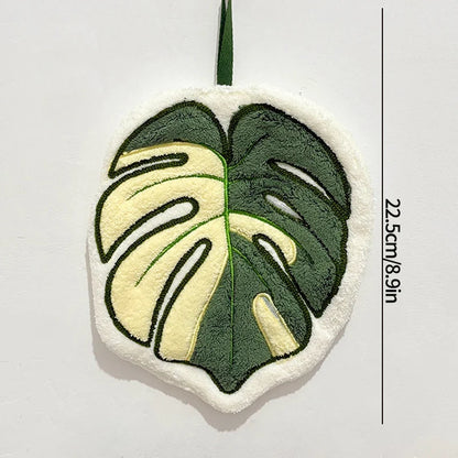 Creative Hand Towel Handkerchief Kitchen Towels Super Absorbent Towel Hanging Cleaning Cloth Bathroom Kitchen Accessories 손수건