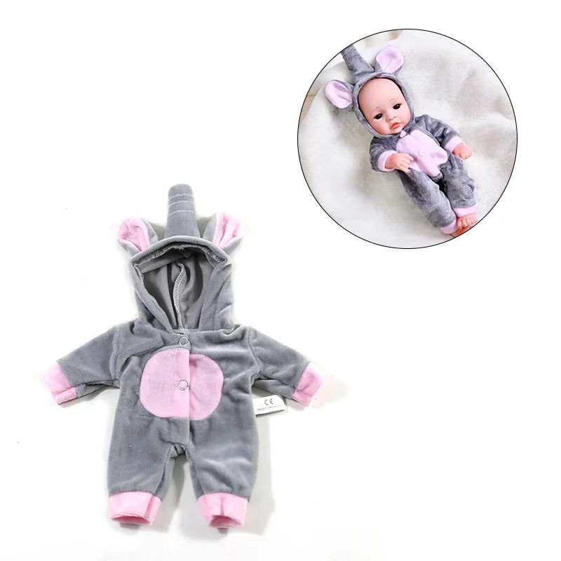 Baby clothes for doll fit 30 cm New Born Doll Accessories Fashion Sweater Dresses Coat Doll Clothes for Girls DIY Toys Gift -