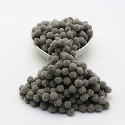 15g Fluffy Soft Pompom 8 Mm 10 Mm 15 Mm 20 Mm 25 Mm 30 Mm Plush Pompom DIY Home Decoration Crafts Toys - 23 / 8mm 15g