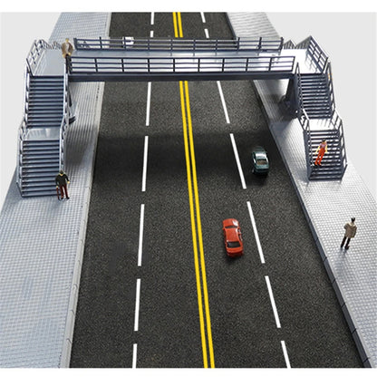 Classic Diorama Simulation Highway Urban Landscape Road Sticker Handmade Sand Table PVC Material Model & Railway Building DIY
