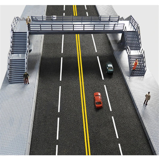 Classic Diorama Simulation Highway Urban Landscape Road Sticker Handmade Sand Table PVC Material Model & Railway Building DIY