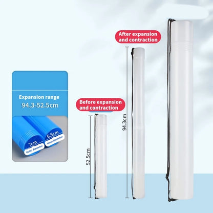 7/10.5CM Telescoping Poster and Document Storage Tube, Extendable Poster Carrying Case Poster Document Storage Holder Case