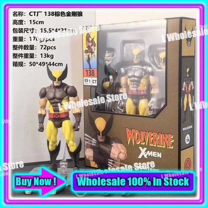 In Stock Mess Toys Superior Symbiote Scarlet Spider Ct Toys Spiderman Daredevil Batman Wolverine Anime Action Figure Gifts To
