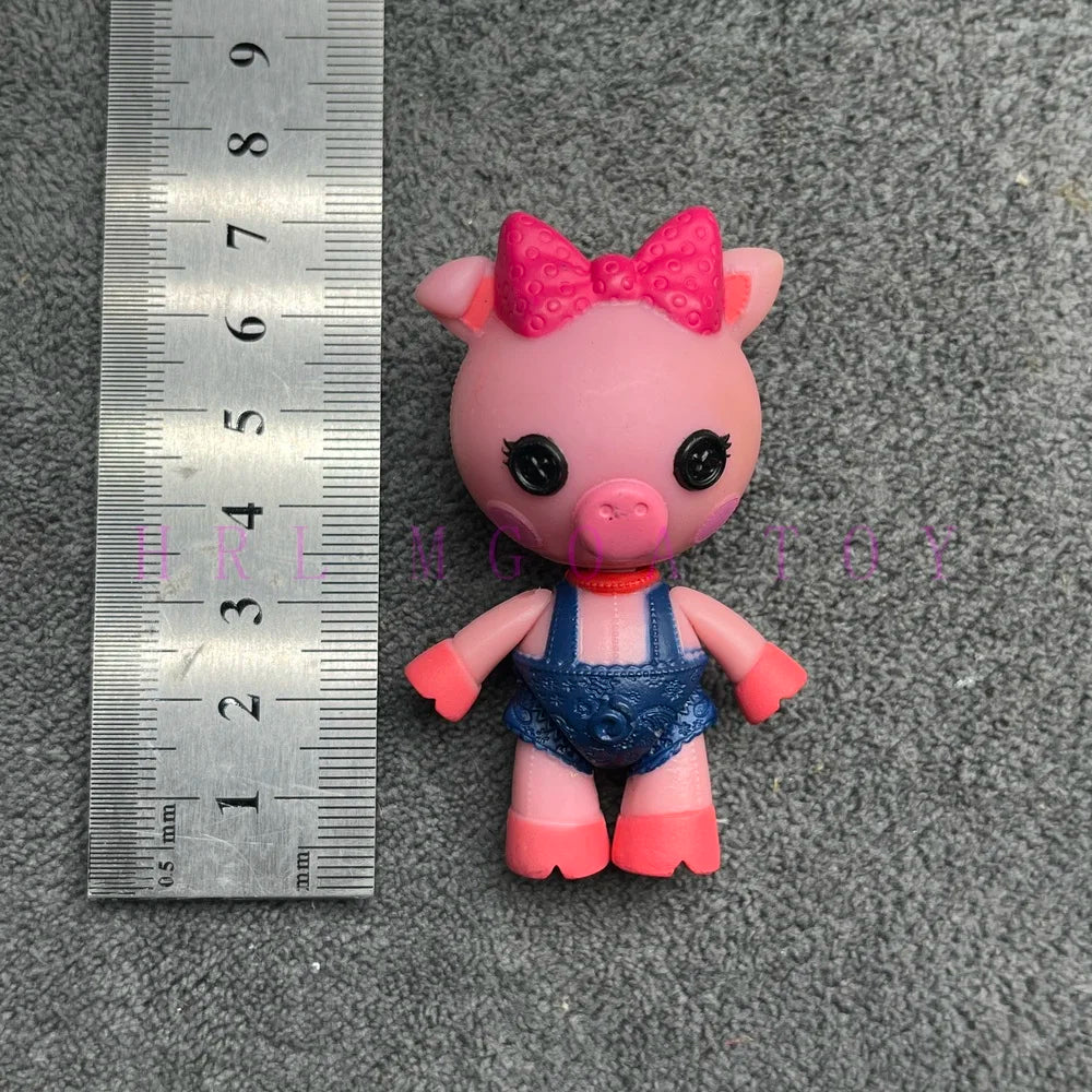 Original 8-10cm Can Choose Lalaloopsy Little Sister and Pet Dolls PVC Holiday Gift Collection Pvc Toys