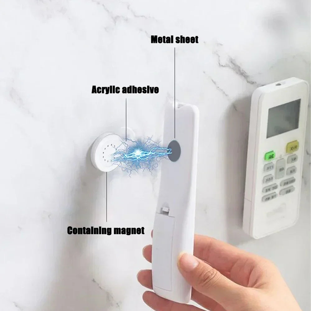 Remote Control Magnet Storage Boxs Hooks Magnetic Wall Mount Refrigerator Storage Rack Iman Hook Keys Holder Homes Organizati