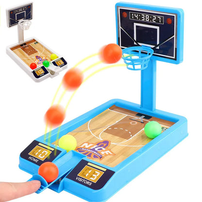 Board Game Mini Basketball Finger Shooting Machine Party Table Interactive Sport Games Parents Children Boys Girls Desktop To