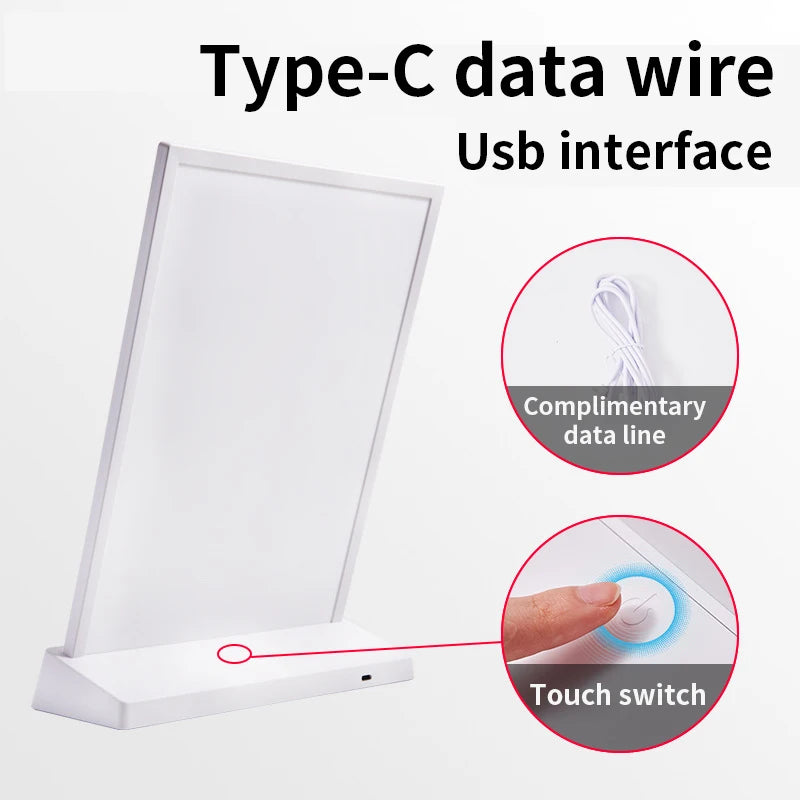Brand new LED lightbox commercial LED light logo advertising lighting LED poster menu display A4 customization