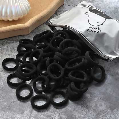50/100Pcs Colorful Nylon Hair Bands for Children Scrunchie Hair Ties Rubber Band Kids Elastic Hair Leagues Girl Hair Accessor