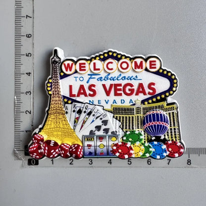 Tourist Souvenirs Fridge Magnets USA,refrigerator Decorations for Miami New York Hawaii Collection of Fridge Ornaments Sticke
