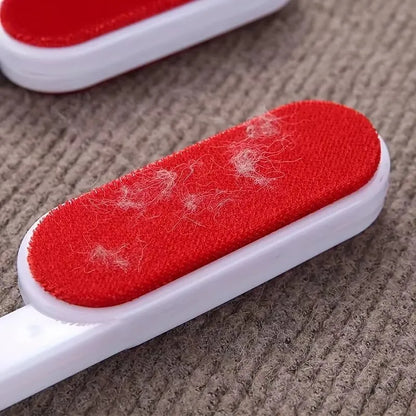 Self-cleaning Lint Sticking Roller 2 Sides Dedusting Brush Pet Hair Remover Brush Removing Dog Cat Hair from Sofa Carpet Clot
