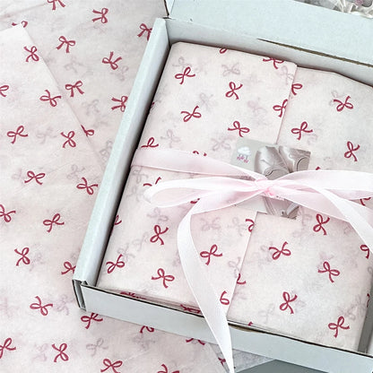10pcs Bowknot Sydney Paper Hand-Kneaded Paper Cotton Paper Bouquet Flower Wrapping Paper Flower Wrapping Paper Cake Baking Gi