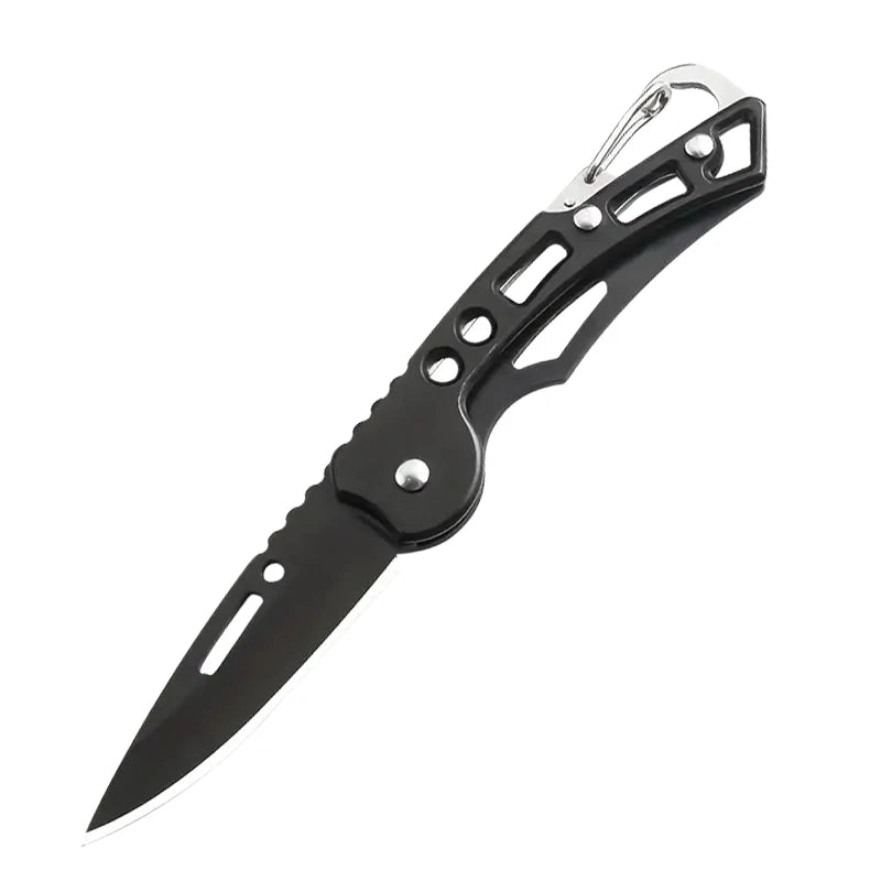 Folding Fruit Knife Stainless Steel Meat Cleaver Kitchen Knife with Non-slip Handle for Kitchen Accessories Pocket Knife - kn