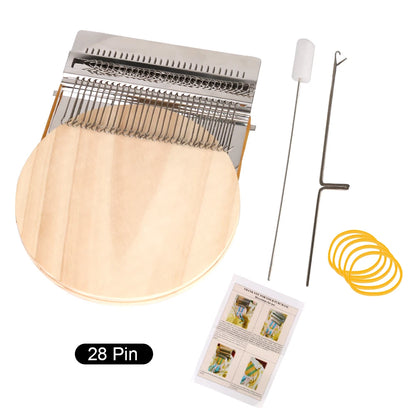 Hand Tapestry Wood Loom Weaving Frame Small Frame For Mending Clothes and Jeans Knitting Tools Darning Machine Small Loom - 2