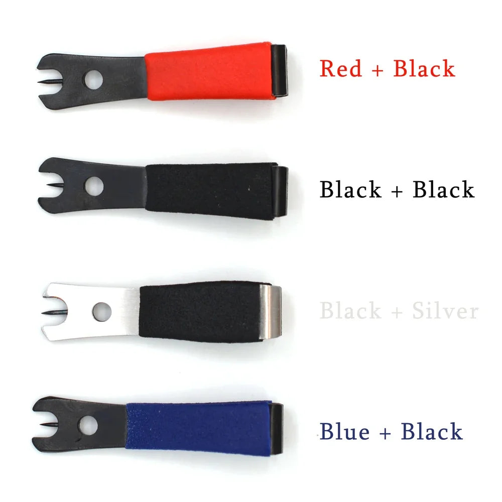 MNFT 1Pcs Fly Fishing Line Nipper Cutter Clipper with Eye Needle Fishing Tool