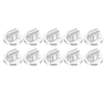 10/20/50Pcs Mini Card Stands Plastic Place Card Holders Paper Miniature Bases Board Clips for Game Wedding Party Price Tags -