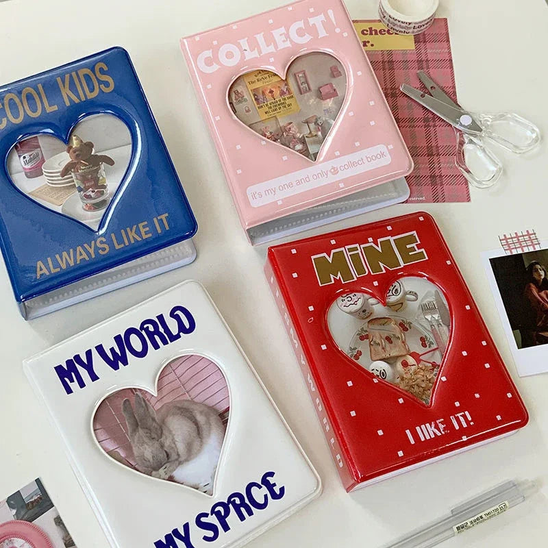 3inch Kpop Photocards Binder Idol Cards Collect Book Photo Card Binder Book Binding Machine Kpop Photo Albums Kpop Stuff 콜렉트북