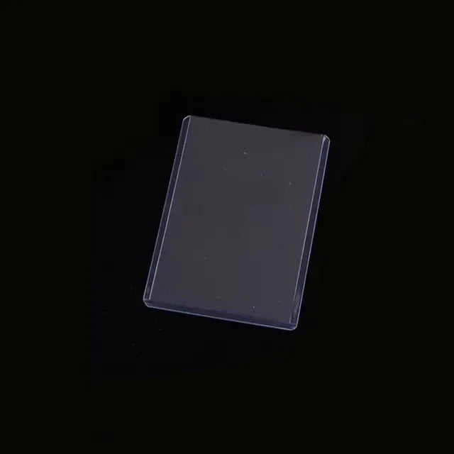 35PT Top Cover Loader Clear Protective Trading Card Holder Hard Plastic Card Sleeves Holder for Baseball Card Sports Cards - 