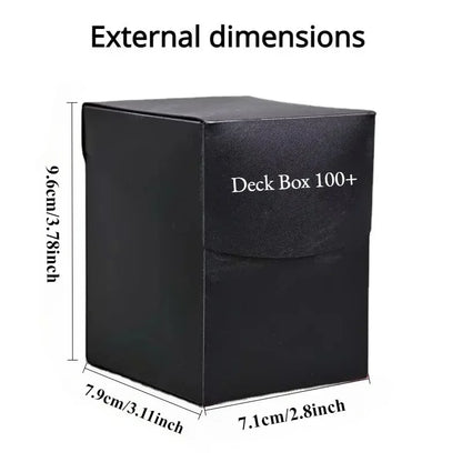 Deck Trading Cards Box for 100+ Game Baseball Card Storage Box Playing Card Carrying Case for Family Party Games Supplies