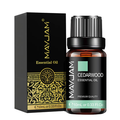 MAYJAM 10ML Essential Oil Lavender Jasmine Eucalyptus Vanilla Sandalwood Bergamot Rosemary Citronella Cinnamon Fragrance Oil 