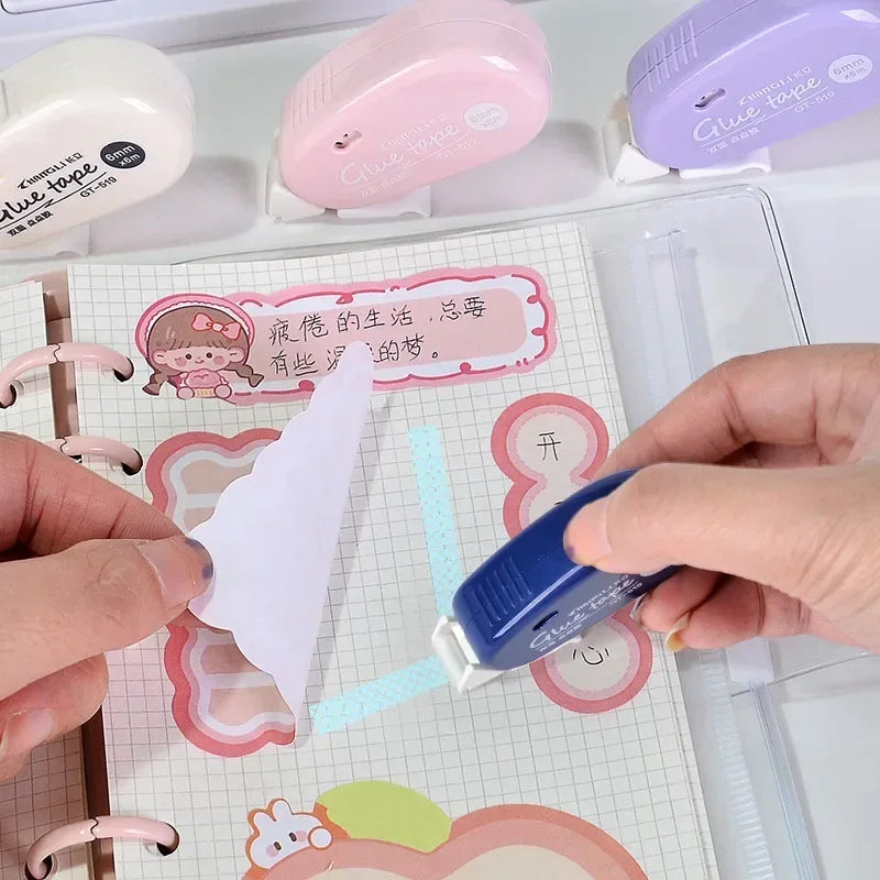 Double Sided Adhesive Dots Glue Tape - Perfect For Scrapbooking Collage Photo Journaling DIY Crafts School Stationery Supplie