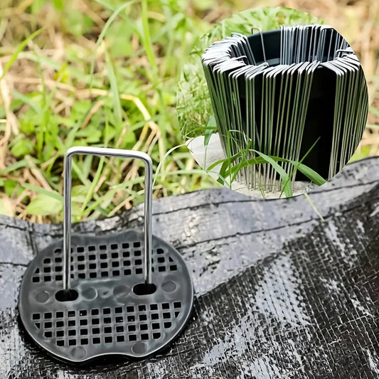 U-shaped Ground Nail Lawn Nail for Insect Prevention, Fixed with Grass Proof Cloth,Artificial Turf,Sunshade Net,Non-woven Fab