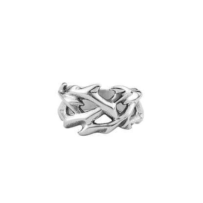 Fashion 316L Stainless Steel Simple Rings For Men Women Punk Hip Hop Square Band Flat Top Signet Ring Charm Party Jewelry Gif