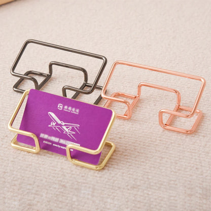 Business Card Holder Desk Bracket Cards Organizer Office Gift Display Holders Business Card Holder Desk Bracket Cards Organiz