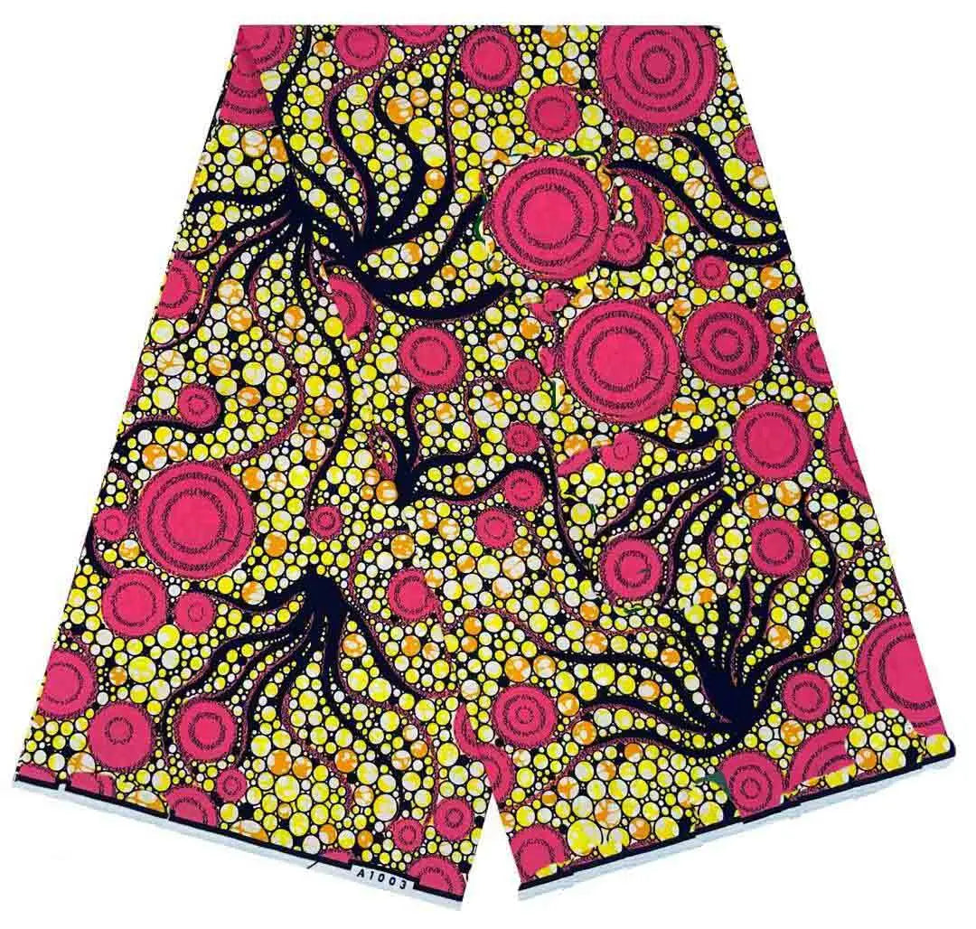 2024 6 Yards 100% Cotton Veritable Wax Pagne African Super Real Holland Wax VL Original Batik Lace Dress Dutch Loincloth - Da