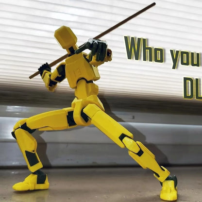 3D Printed Mannequin Action Figures Toys Dummy 13 Shapeshift Robot Multi-Jointed Movable Kids Adults Parent-children Games Gi