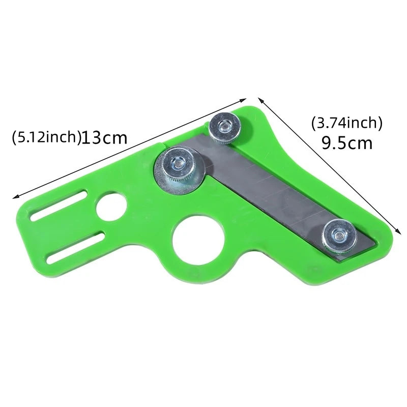 Edge Trimmer Knife New Paint Board Trimming Artifact Woodworking Manual Edge Scraper Pvc Strip Gypsum Board Scraping Hand Too