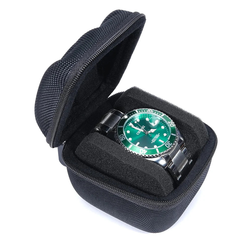 Watch Box Organizer Watch Travel Case Portable Storage Watch Display Holder for Wristwatches and Smart Watches Men Women Gift