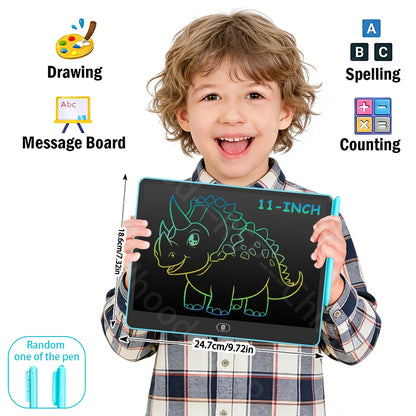 8/11/13/16 Inch LCD Drawing tablet Writing Board Kids Doodle Painting Handwriting Pad Toy for 3 4 5 6 7 8 Years Girls Boys Gi