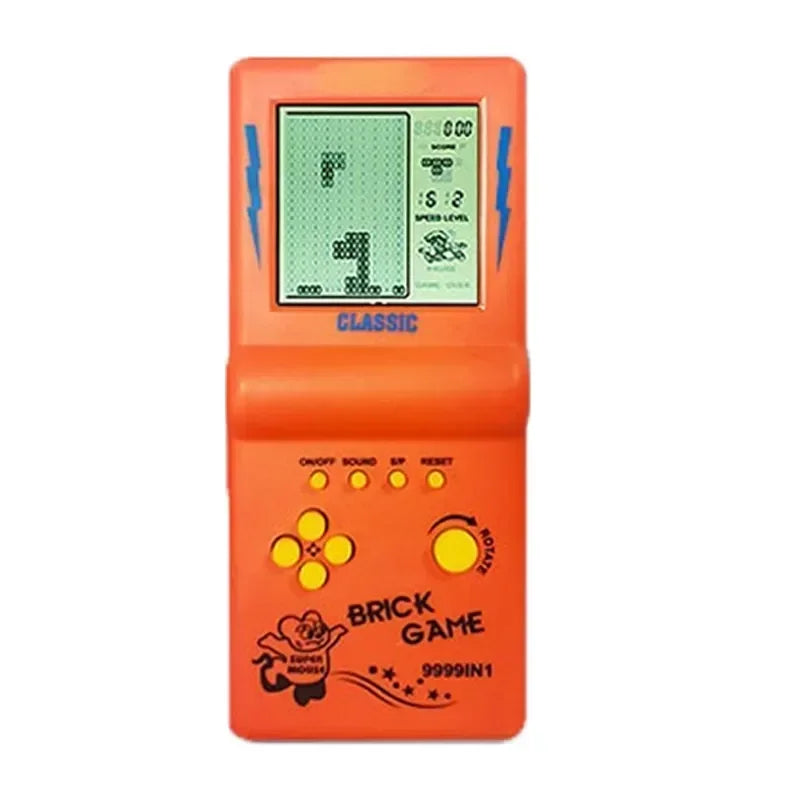 Big Screen Tetris Game Console Retro Nostalgic Classic 8090 Handheld Game Console Electronic Toys