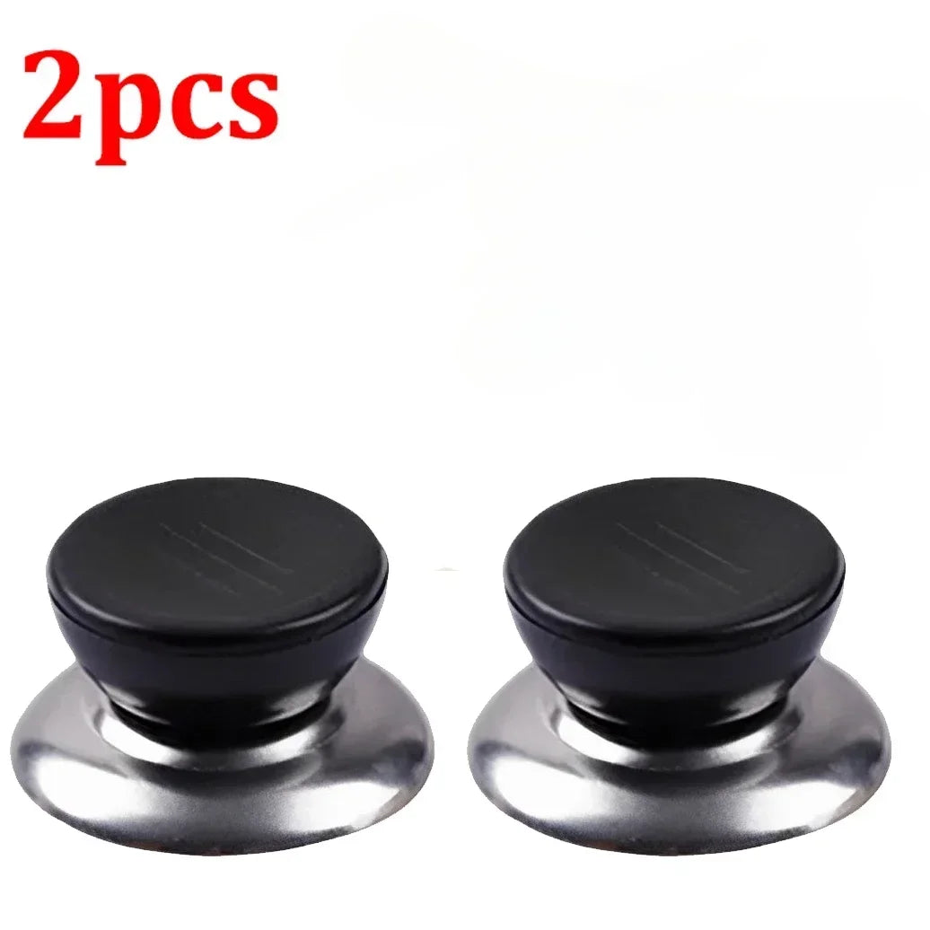 Kitchen Handle Cookware Knob Cover Glass Bottom Cover 4 Pieces Pressure Cookers Universal Pot Lid Handle Interchangeable Hand