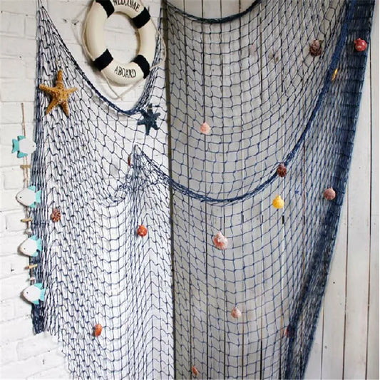 Fishing Net Wall Hangings Nautical Decor For DIY Crafts