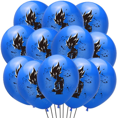 Dragoned Ball Z 12/24/50Pcs Latex Ballon Boy Favor Party Decoration Festivel Toy Gift Party Supplies Anniversary Holiday