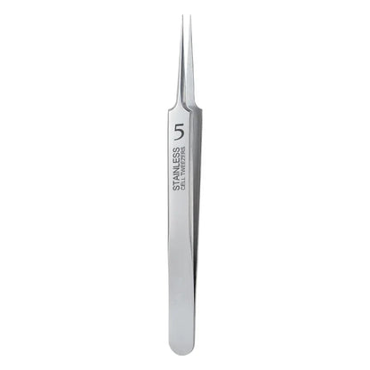 German Ultra-fine No. 5 Cell Pimples Blackhead Clip Tweezers Beauty Salon Special Scraping & Closing Artifact Acne Needle Too