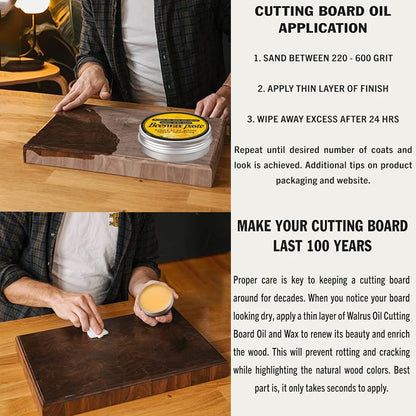 Cutting Board Wax Wood Wax Oil Furniture Coloring Wood Wax Polishing Maintenance Wood Maintenance Oil Waterproof Brightening