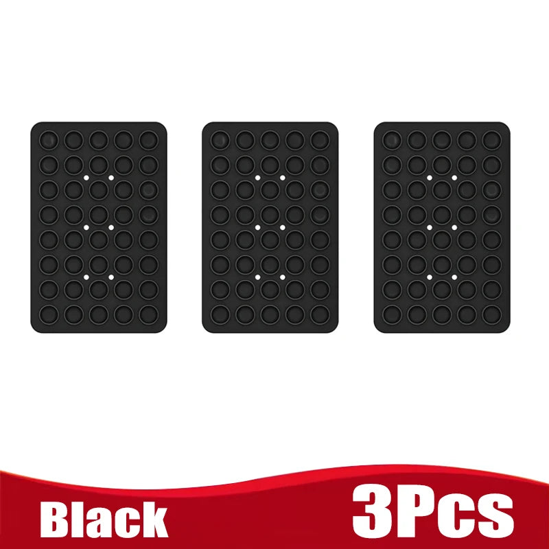 Silicone Suction Cup Phone Holde Multifunctional Fixed Anti-slip Mobile Fixture Double Sided Detachable Phone Rubber Sucker P