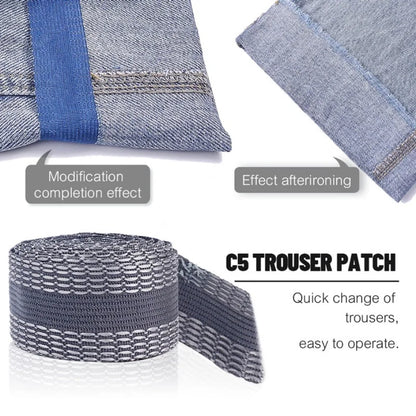 1-5M Self-Adhesive Pants Hem Paste Tape Trouser Edge Paste Iron-on Pant Shorten Repair Jean Hemming Tape For DIY Sewing Fabri